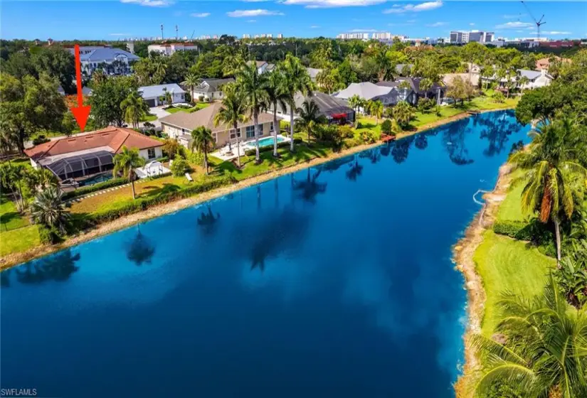 Aerial Lake View