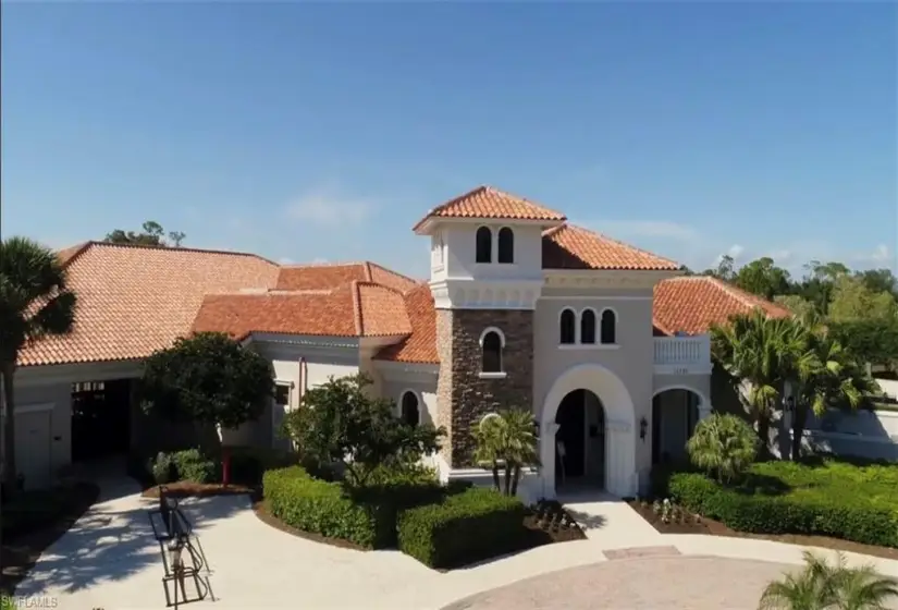 View of mediterranean / spanish home