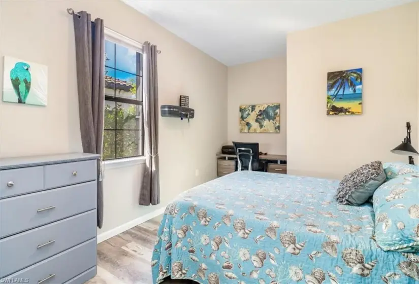 Bedroom featuring light wood-type flooring