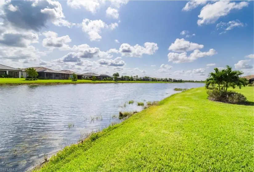 View of property view of water